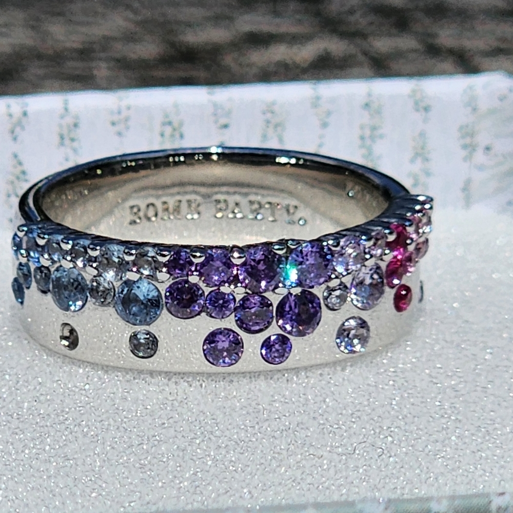 Cubic Zirconia,Ring Bomb Party, RBP6118